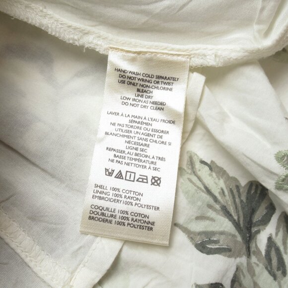 By Anthropologie Sleeveless Sweetheart A-Line Midi Dress Green Motif XL - Picture 14 of 15